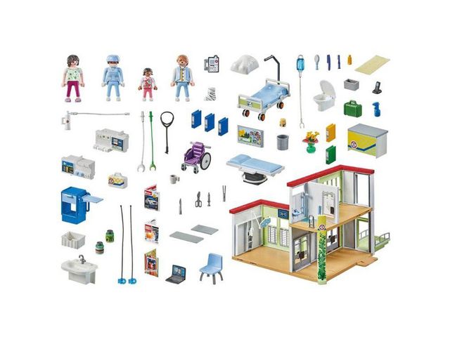 PLAYMOBIL modernt Sjukhus 165 delar