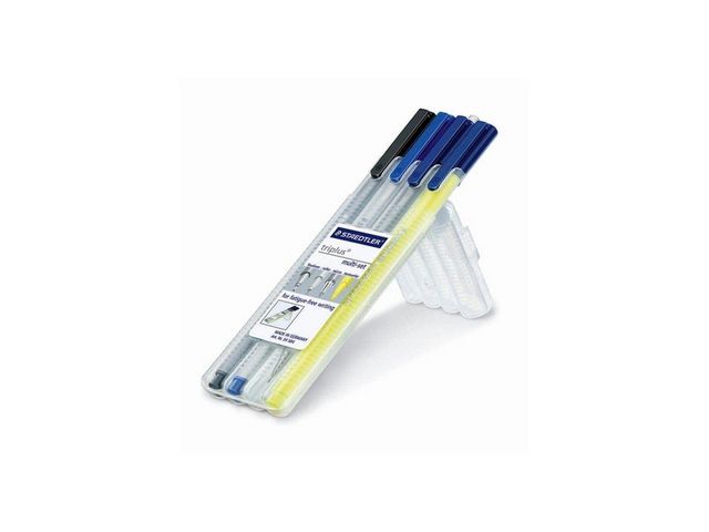 Fineliner STAEDTLER Triplus Color 4/fp