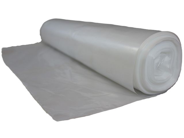 Plastsäck LD R100% 240L 45my transp10/rl
