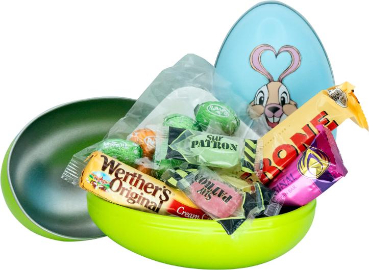 Påskägg LASSE ÅBERG osort. motiv 238g