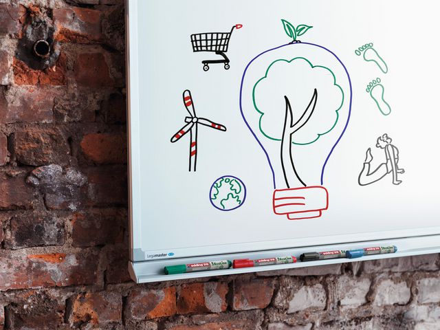 Whiteboardpenna EDDING Eco 28 blå