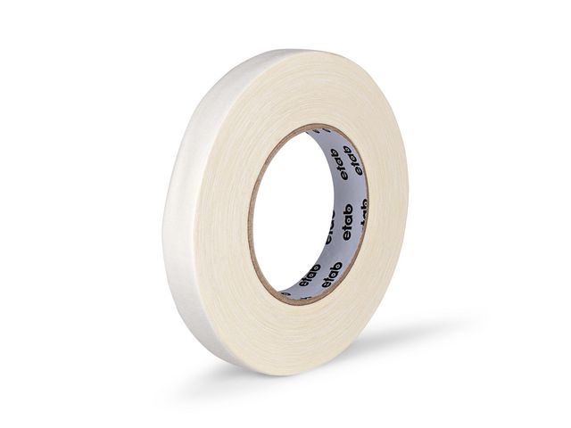Tejp textil matt 19mmx50m vit