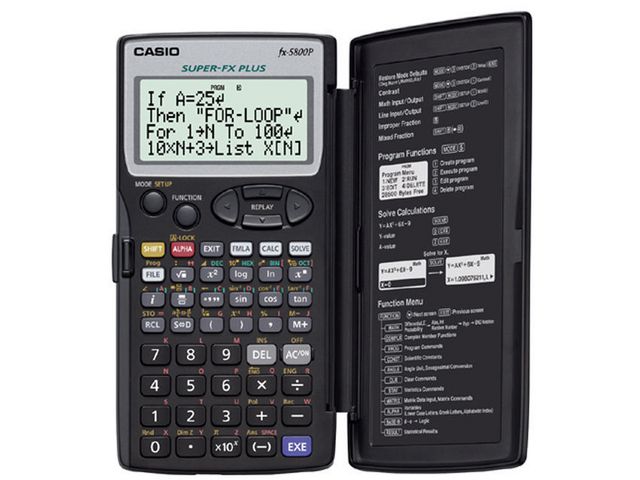 Teknisk räknare CASIO FX-5800P