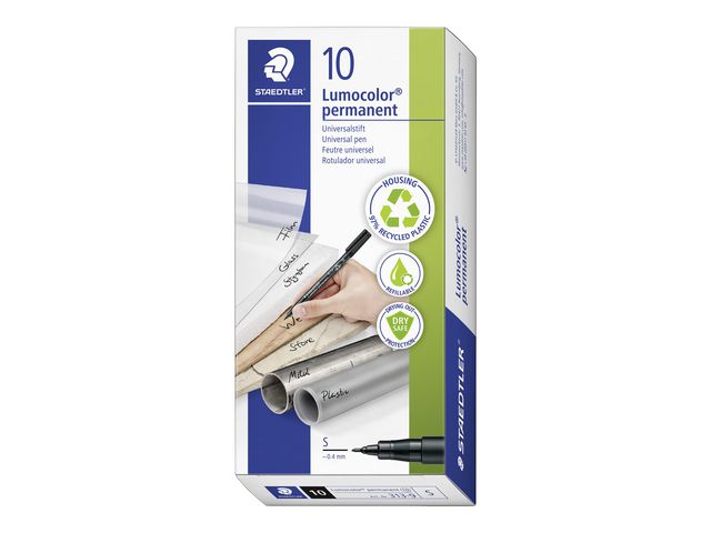 Universalpenna LUMOCOLOR SF P svart
