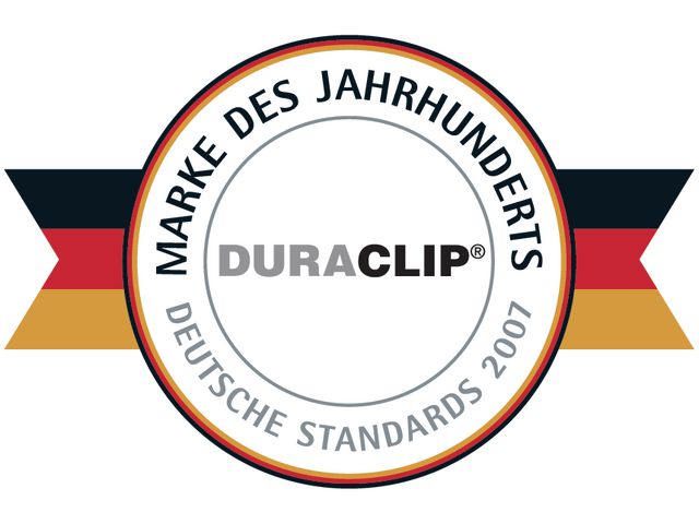 Klämmapp Duraclip 2209 A4 6mm svart
